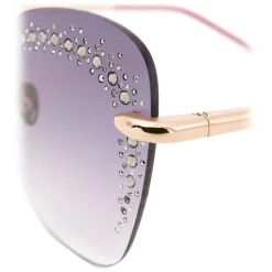 Pomellato - Cat Eye Sunglasses - Violet Gold - Pomellato Eyewear - Avvenice