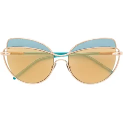 Pomellato - Cat Eye Sunglasses - Gold Blu - Pomellato Eyewear - Avvenice