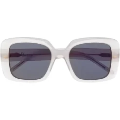 Pomellato - Oversize Frame Sunglasses - White Silver - Pomellato Eyewear - Avvenice