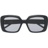 Pomellato - Oversize Frame Sunglasses - Black - Pomellato Eyewear - Avvenice