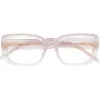 Pomellato - Rectangular Glasses - White Transparent - Pomellato Eyewear - Avvenice