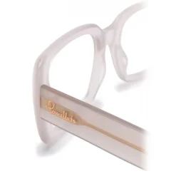 Pomellato - Rectangular Glasses - White Transparent - Pomellato Eyewear - Avvenice