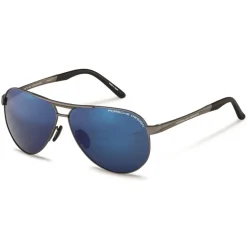 Porsche Design - P´8649 Sunglasses - Satin Gun - Porsche Design Eyewear - Avvenice