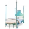 Porte Italia Interiors - Tintoretto Bed - Bed - Venetian Bed with Posts - Avvenice