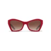 Prada - Cat Eye Sunglasses - Ruby Red Sandy Beige - Prada Collection - Sunglasses - Prada Eyewear - Avvenice
