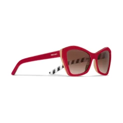 Prada - Cat Eye Sunglasses - Ruby Red Sandy Beige - Prada Collection - Sunglasses - Prada Eyewear - Avvenice