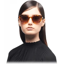 Prada - Cat Eye Sunglasses - Spotted Tortoiseshell - Prada Collection - Sunglasses - Prada Eyewear - Avvenice