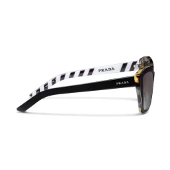 Prada - Cat Eye Sunglasses Alternative Fit - Medium Tortoiseshell Black - Prada Collection - Sunglasses - Prada Eyewear - Avvenice