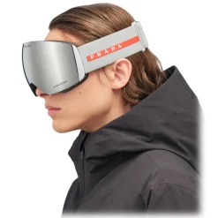 Prada - Oakley Snow Goggle - Grey Mirror - Prada Collection - Sunglasses - Prada Eyewear - Avvenice