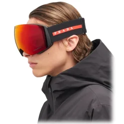 Prada - Oakley Snow Goggle - Orange Mirror - Prada Collection - Sunglasses - Prada Eyewear - Avvenice