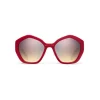 Prada - Oversized Sunglasses - Ruby Red - Prada Collection - Sunglasses - Prada Eyewear - Avvenice