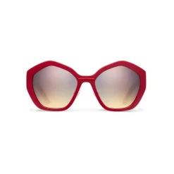 Prada - Oversized Sunglasses - Ruby Red - Prada Collection - Sunglasses - Prada Eyewear - Avvenice
