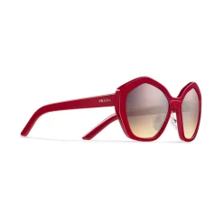 Prada - Oversized Sunglasses - Ruby Red - Prada Collection - Sunglasses - Prada Eyewear - Avvenice