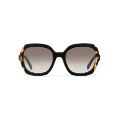 Prada - Oversized Sunglasses - Black + Medium Tortoiseshell - Prada Collection - Sunglasses - Prada Eyewear - Avvenice