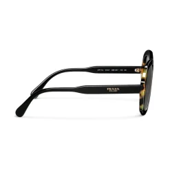 Prada - Oversized Sunglasses - Black + Medium Tortoiseshell - Prada Collection - Sunglasses - Prada Eyewear - Avvenice
