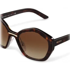 Prada - Oversized Sunglasses - Tortoiseshell - Prada Collection - Sunglasses - Prada Eyewear - Avvenice