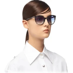 Prada - Pantos Sunglasses - Opal Gray Tortoiseshell - Prada Collection - Sunglasses - Prada Eyewear - Avvenice