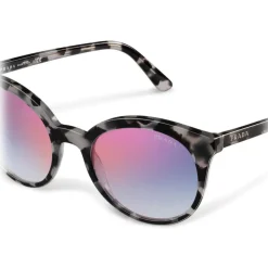 Prada - Pantos Sunglasses - Opal Gray Tortoiseshell - Prada Collection - Sunglasses - Prada Eyewear - Avvenice