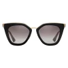 Prada - Prada Cinéma - Black Cat Eye Bold Sunglasses - Prada Cinéma Collection - Sunglasses - Prada Eyewear - Avvenice