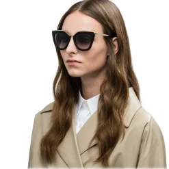 Prada - Prada Cinéma - Black Cat Eye Bold Sunglasses - Prada Cinéma Collection - Sunglasses - Prada Eyewear - Avvenice