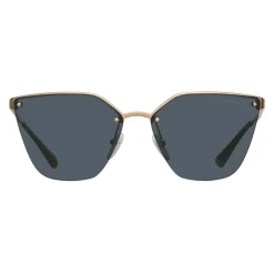Prada - Prada Cinéma - Brass Irregular Cat Eye Sunglasses - Prada Cinéma Collection - Sunglasses - Prada Eyewear - Avvenice