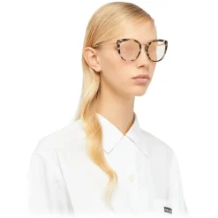 Prada - Prada Cinéma - Cat Eye Sunglasses - Chalk White Tortoiseshell - Prada Collection - Sunglasses - Prada Eyewear - Avvenice