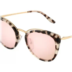 Prada - Prada Cinéma - Cat Eye Sunglasses - Chalk White Tortoiseshell - Prada Collection - Sunglasses - Prada Eyewear - Avvenice
