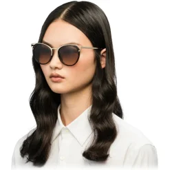 Prada - Prada Cinéma - Cat Eye Sunglasses - Tortoiseshell - Prada Collection - Sunglasses - Prada Eyewear - Avvenice