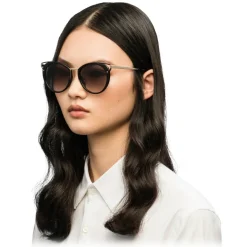 Prada - Prada Cinéma - Cat Eye Sunglasses - Black - Prada Collection - Sunglasses - Prada Eyewear - Avvenice