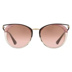 Prada - Prada Cinéma - Horn and Cacao Cat Eye Sunglasses - Prada Cinéma Collection - Sunglasses - Prada Eyewear - Avvenice