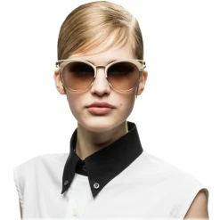 Prada - Prada Cinéma - Horn and Pumice Cat Eye Sunglasses - Prada Cinéma Collection - Sunglasses - Prada Eyewear - Avvenice