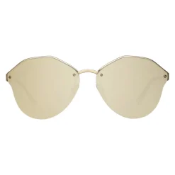 Prada - Prada Cinéma - Pale Gold Irregular Sunglasses - Prada Cinéma Collection - Sunglasses - Prada Eyewear - Avvenice