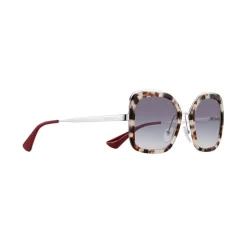Prada - Prada Cinéma - Square Sunglasses - Chalky White Tortoiseshell - Prada Collection - Sunglasses - Prada Eyewear - Avvenice