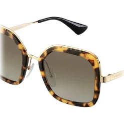 Prada - Prada Cinéma - Square Sunglasses - Medium Tortoiseshell - Prada Collection - Sunglasses - Prada Eyewear - Avvenice