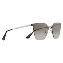 Prada - Prada Cinéma - Steel Irregular Cat Eye Sunglasses - Prada Cinéma Collection - Sunglasses - Prada Eyewear - Avvenice