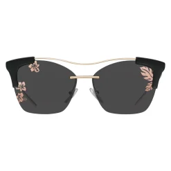 Prada - Prada Collection - Black and Gold Cat Eye Sunglasses - Prada Collection - Sunglasses - Prada Eyewear - Avvenice