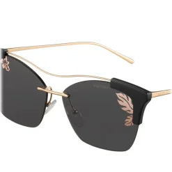 Prada - Prada Collection - Black and Gold Cat Eye Sunglasses - Prada Collection - Sunglasses - Prada Eyewear - Avvenice