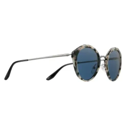 Prada - Prada Collection - Astral Turtle Round Cat Eye Sunglasses - Prada Collection - Sunglasses - Prada Eyewear - Avvenice