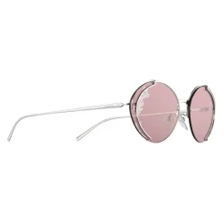 Prada - Prada Collection - Silver Oval Sunglasses - Prada Collection - Sunglasses - Prada Eyewear - Avvenice