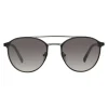 Prada - Prada Collection - Dark Black Round Double Deck Sunglasses - Prada Collection - Sunglasses - Prada Eyewear - Avvenice