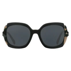 Prada - Prada Collection - Black Soleil Astral Turtle Square Sunglasses - Alternative Fit - Sunglasses - Prada Eyewear - Avvenice