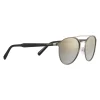 Prada - Prada Collection - Anthracite Round Double Deck Sunglasses - Prada Collection - Sunglasses - Prada Eyewear - Avvenice