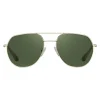 Prada - Prada Collection - Gold Palladium Square Aviator Sunglasses - Prada Collection - Sunglasses - Prada Eyewear - Avvenice