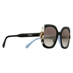 Prada - Prada Collection - Black Astral Talc Tortoise Square Sunglasses - Alternative Fit - Sunglasses - Prada Eyewear - Avvenice