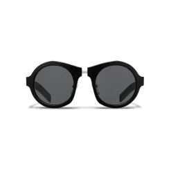 Prada - Prada Duple - Round Sunglasses - Black - Prada Collection - Sunglasses - Prada Eyewear - Avvenice