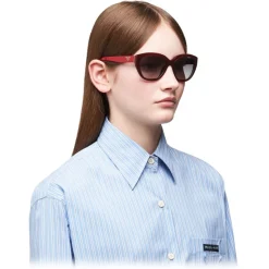Prada - Prada Eyewear - Cat Eye Sunglasses - Opaline Red - Prada Collection - Sunglasses - Prada Eyewear - Avvenice