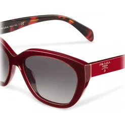 Prada - Prada Eyewear - Cat Eye Sunglasses - Opaline Red - Prada Collection - Sunglasses - Prada Eyewear - Avvenice