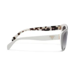 Prada - Prada Eyewear - Cat Eye Sunglasses - Crystal Chalk White - Prada Collection - Sunglasses - Prada Eyewear - Avvenice