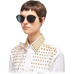 Prada - Prada Eyewear - Pantos Sunglasses - Black - Prada Collection - Sunglasses - Prada Eyewear - Avvenice