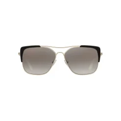 Prada - Prada Eyewear - Square Sunglasses - Black Pale Gold - Prada Collection - Sunglasses - Prada Eyewear - Avvenice